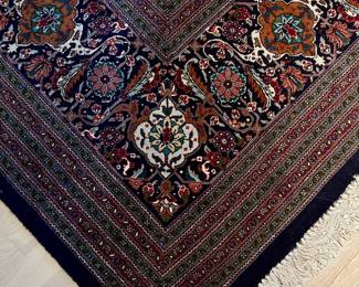 Detail of living room rug