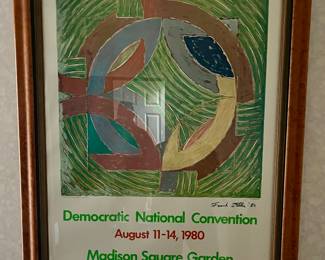 Original Frank Stella signature