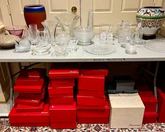 Much Baccarat and other makers