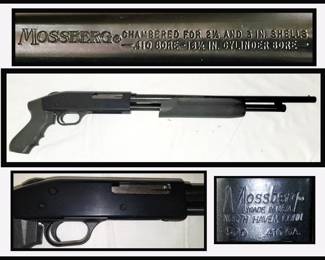 Mossberg Pump Action Pistol Grip 410