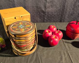 Longaberger Basket Apple Collection