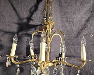 Brass Chandelier