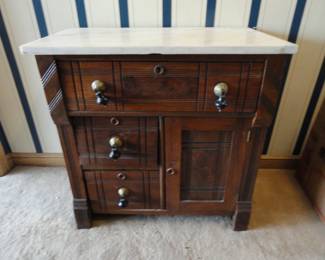 Marble Top Cabinet