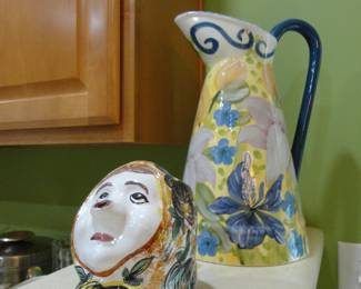 Italian face mug sold