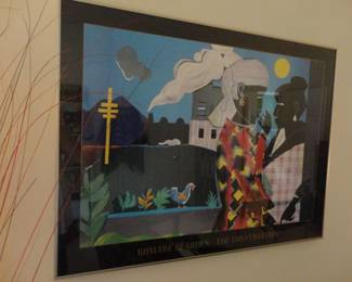 Romare Bearden The Conversation (1979)