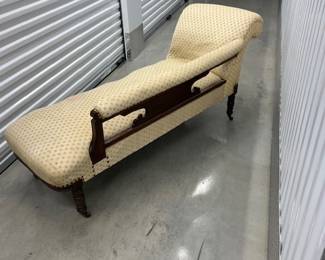 Fainting Couch - Sturdy! Needs to be recovered. Asking $250. Buyer is responsible for muscle to move and load. Second Floor Pick Up - Elevator available/moving cart available. Will consider offers. 
