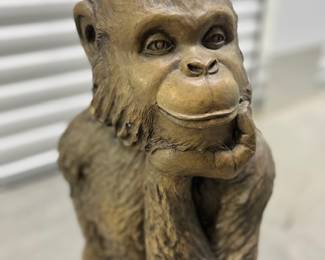 Asking $200. Monkey statue. VERY heavy! Buyer is responsible for muscle to move and load. Second Floor Pick Up - Elevator available/moving cart available. 