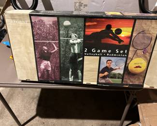 Badminton   ,volleyball set