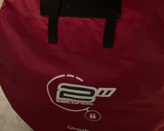 2 person  2 second pop up tent 