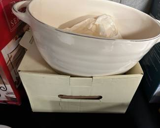 Pottery barn new in the box  beverage holder 