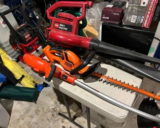 Power tools for garden 