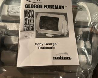 George Foreman baby rotisserie new in the box