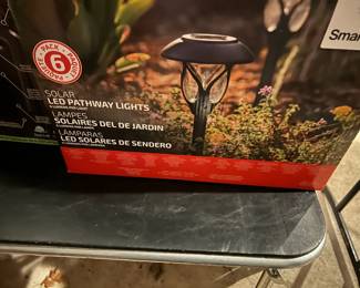 6. Solar pathway lights