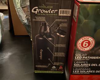 Growler made for beer  and much more 