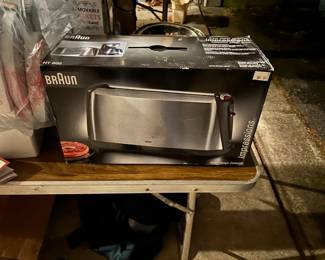 Braun toaster new 