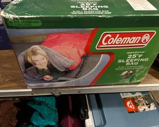 Coleman sleeping bag 