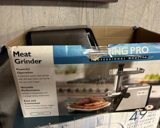 Used meat grinder 