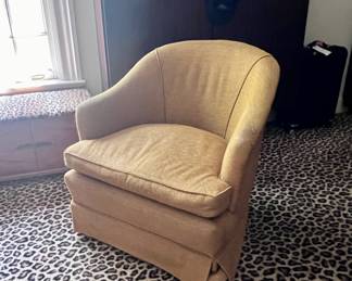 PAIR SWIVEL CHAIRS