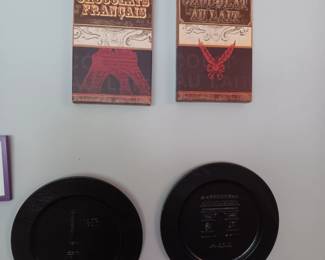 Wall decor plates and pixtures