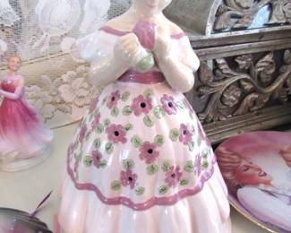 Vintage ceramic lamp