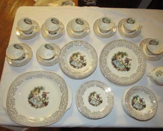 American Limoges 22kt trimmed