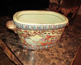 This is a smaller 18" basin