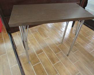 Formica top table chrome legs