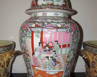 Huge Asian ginger jar