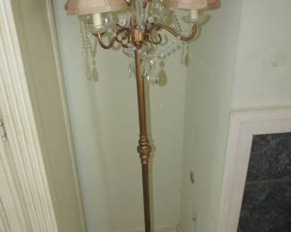 Pair of fancy floor lamps