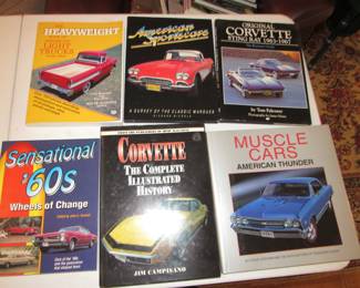 Many car coffee table books