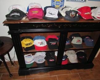 Auto racing caps
