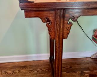 Baker Chinese-style altar table                                               33"h x 84" long x 20"d