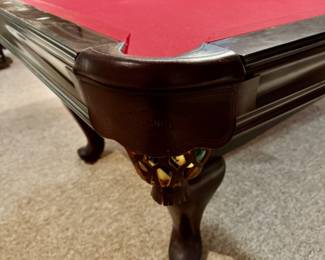 Brunswick Contender 8' pool table