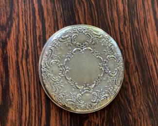 small sterling mirror