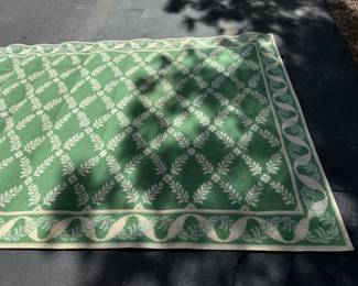 Vintage Rosecore 6' x 9' rug