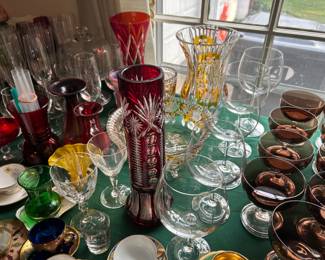 Collection of Glassware