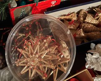 Christmas Ornaments and Lamps