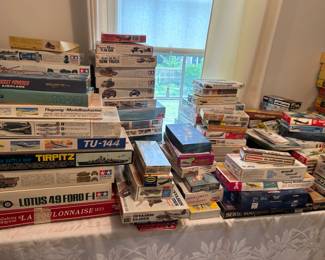 Military New In Box Vintage Models