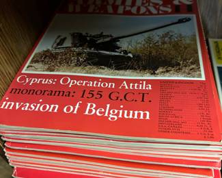 Military Magazines, books and Collectibles