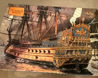 Vintage Heller Ship Model New in Box