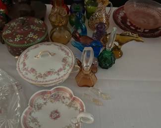 Antique and Vintage Glassware and China