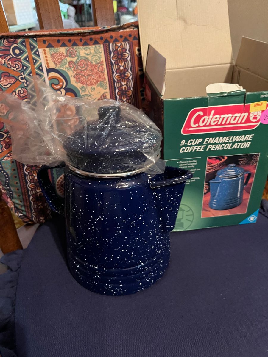 Brand new Coleman coffee pot
