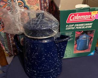 Brand new Coleman coffee pot