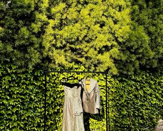 Vintage Evening Dress with matching JA=acket 1950s