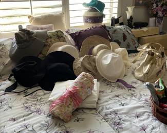 Lots of hats/caps