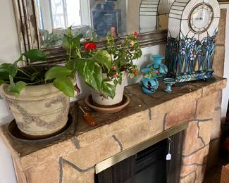 Portable electric fireplace 