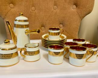 Lovely little Limoges demitasse set!
