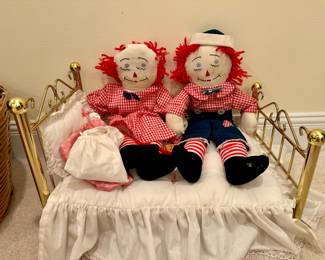 American Girl Doll Brass Bed