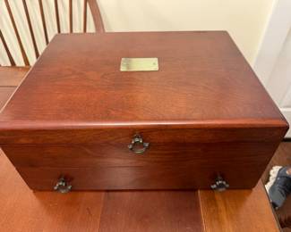 Box of Towle "Old Master" - 49 pieces