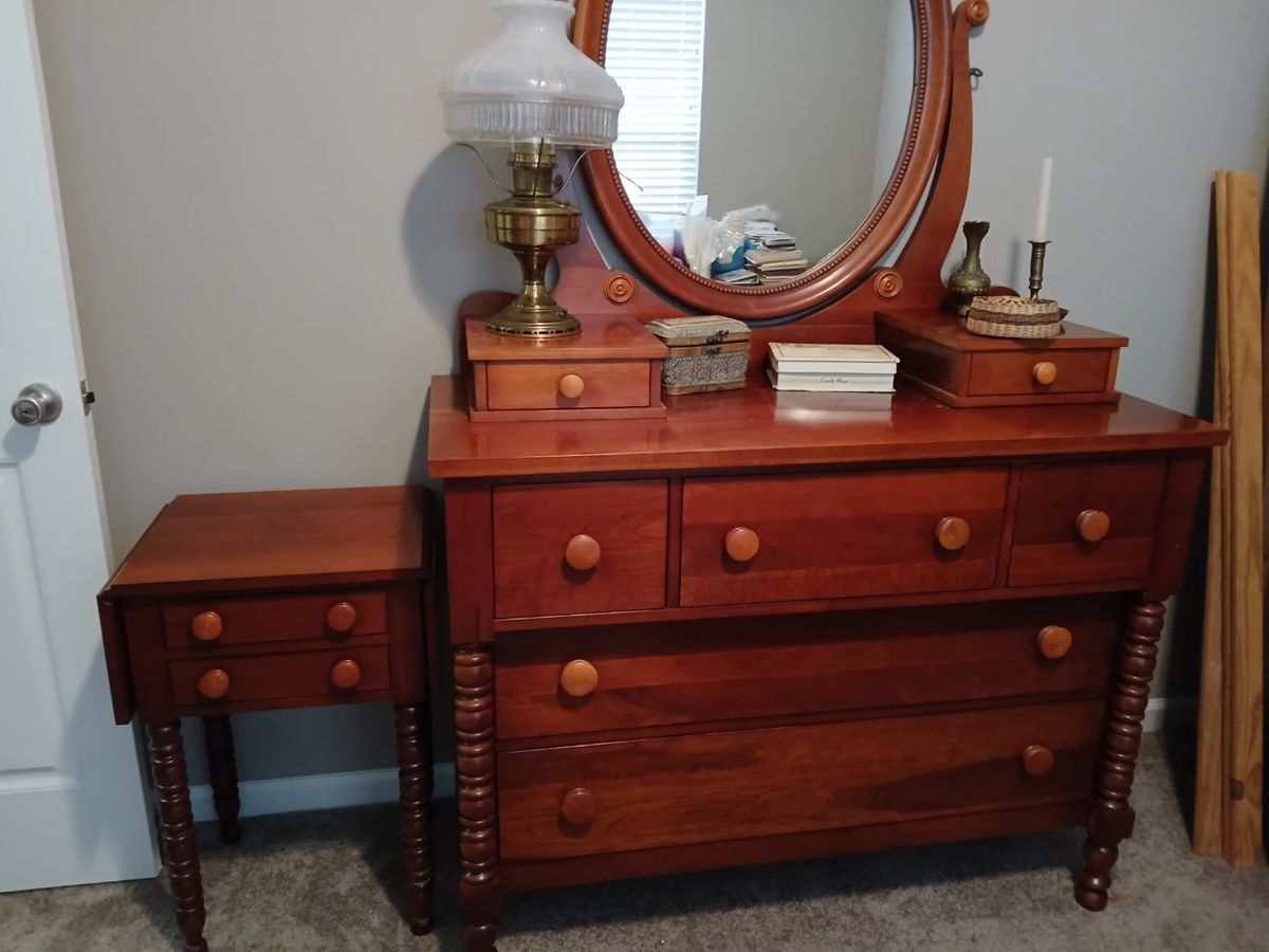 Davis dresser and side table